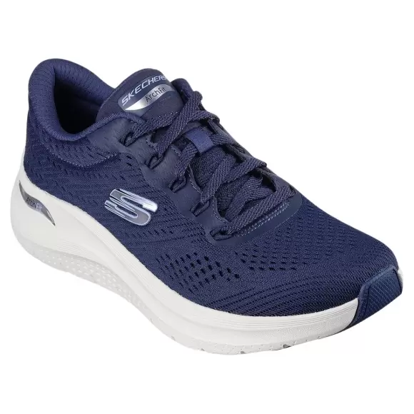 Se Skechers Womens Arch Fit 2.0 - Big Leag 150051 NVY hos Footstore