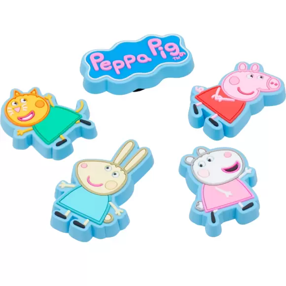 Tilbehør - CROCS - Crocs Peppa Pig 5 Pack Jibbitz 10010008