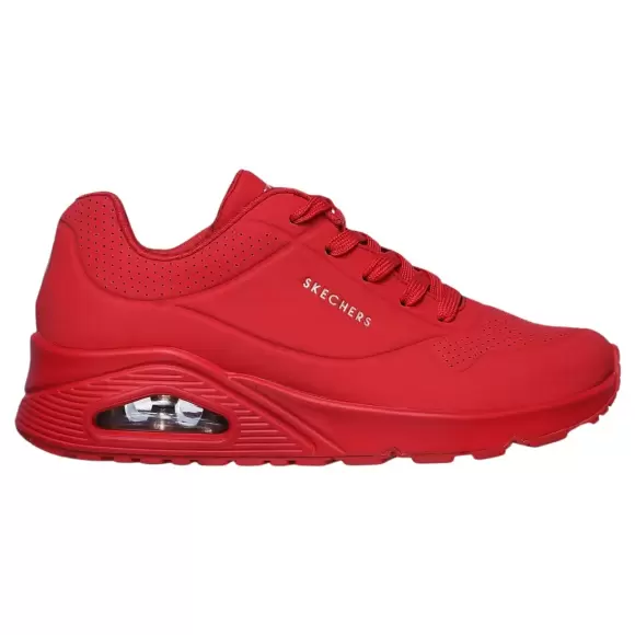 Dame Sneakers - SKECHERS - Skechers UNO STAND ON AIR 73690 RED