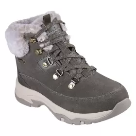 Dame Støvler - SKECHERS - SKECHERS Trego - Snow Worries - Waterproof 167882 OLV