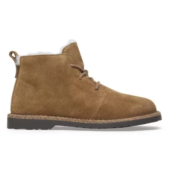 Dame Støvler - BIRKENSTOCK - BIRKENSTOCK Uppsala Mid Shearling Suede Leather Women 1028148