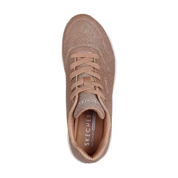 Dame Sneakers - SKECHERS - Skechers Womens Uno-Glitter 177036 RSGD