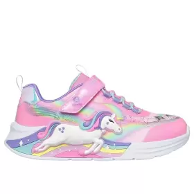 Børne Sneakers - SKECHERS - Skechers UNICORN CHASER 302298L PKMT