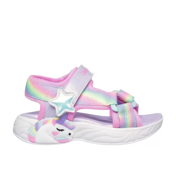 Børne Sandaler - SKECHERS - Skechers DREAMY UNICORNS 303107N LVMT