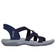 Dame Sandaler - SKECHERS - Skechers REGGAE SLIM STRETCH FLEX 163460 NVY