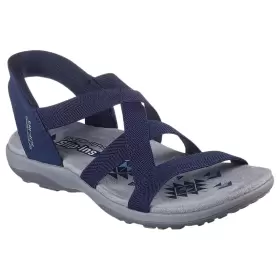 Dame Sandaler - SKECHERS - Skechers REGGAE SLIM STRETCH FLEX 163460 NVY