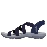 Dame Sandaler - SKECHERS - Skechers REGGAE SLIM STRETCH FLEX 163460 NVY