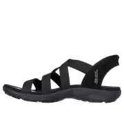 Dame Sandaler - SKECHERS - Skechers REGGAE SLIM STRETCH FLEX 163460 BBK