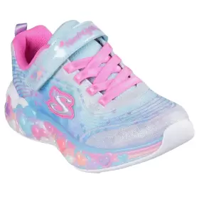 Børne Sneakers - SKECHERS - Skechers ETERNAL HEART LIGHTS 302696L LBMT