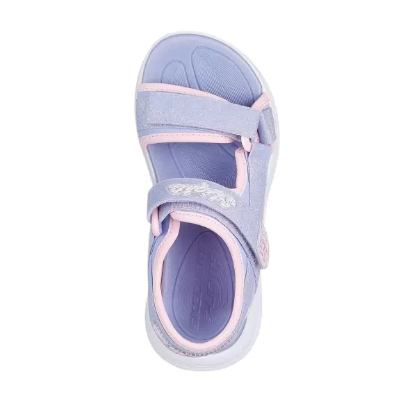 Børne Sandaler - SKECHERS - Skechers SOLA GLOW SANDAL 303024L LVLP