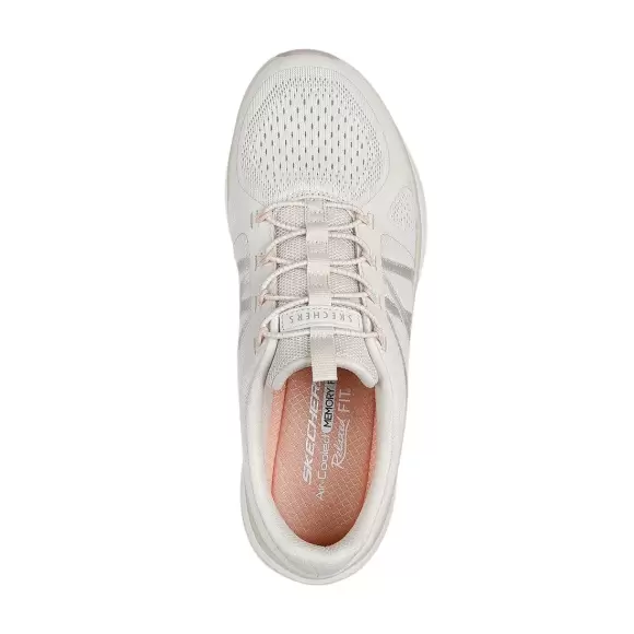 Dame Sneakers - SKECHERS - Skechers D'LUX COMFORT 2.0 104474 NAT