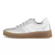 Dame Sko - GABOR - Gabor Sølv skind sneaker 66.435.80
