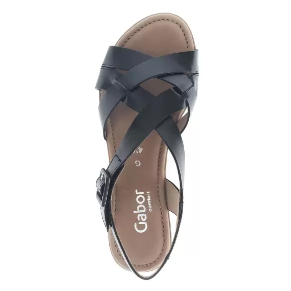 Dame Sandaler - GABOR - Gabor Sort skind sandal 62.794.57