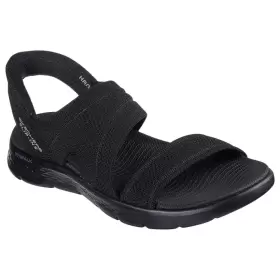 Dame Sandaler - SKECHERS - Skechers GO WALK FLEX SANDAL-ENTICING 141482 BBK
