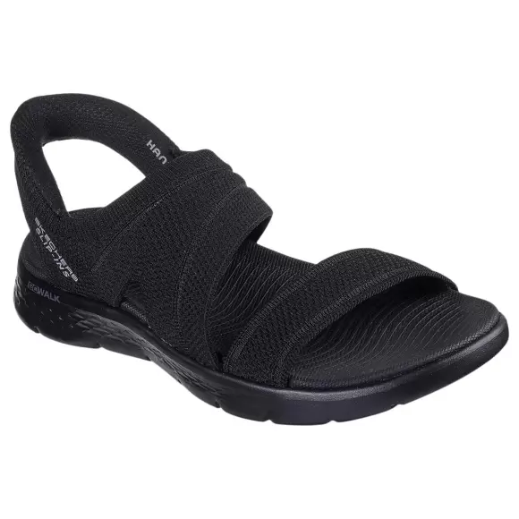 Dame Sandaler - SKECHERS - Skechers GO WALK FLEX SANDAL-ENTICING 141482 BBK