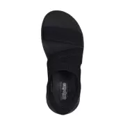Dame Sandaler - SKECHERS - Skechers GO WALK FLEX SANDAL-ENTICING 141482 BBK