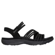 Dame Sandaler - SKECHERS - Skechers REGGAE SLIM - COFFEE RUN 163573 BBK