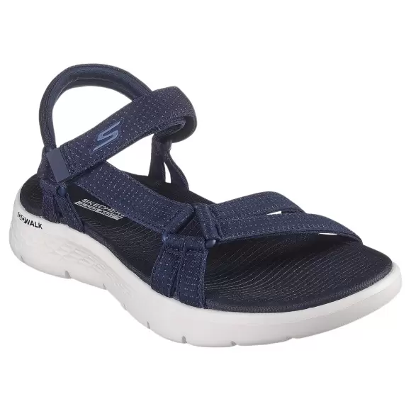 Dame Sandaler - SKECHERS - Skechers GO WALK FLEX SANDAL SUBLIME 141451 NVY