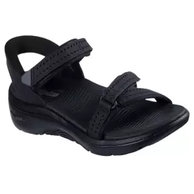 Dame Sandaler - SKECHERS - Skechers GO WALK ARCH FIT 2.0 SANDAL 140894 BBK