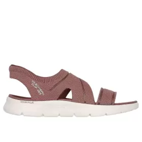 Dame Sandaler - SKECHERS - Skechers GO WALK FLEX SANDAL-ENTICING 141482 BRN