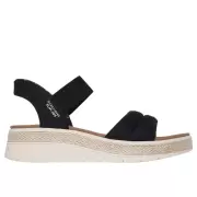 Dame Sandaler - SKECHERS - Skechers BOBS SUN RAY 114413 BLK