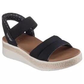 Dame Sandaler - SKECHERS - Skechers BOBS SUN RAY 114413 BLK