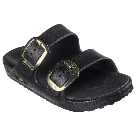 Dame Sandaler - SKECHERS - Skechers ARCH FIT CAL BREEZE-GOLD STAR 111592 BLK