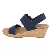 Dame Sandaler - SKECHERS - Skechers BEVERLEE TIMELESS TOUCH 119591 NVY