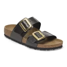 Dame Sandaler - BIRKENSTOCK - Birkenstock Sydney Cushion Buckle Birko-Flor 1029457