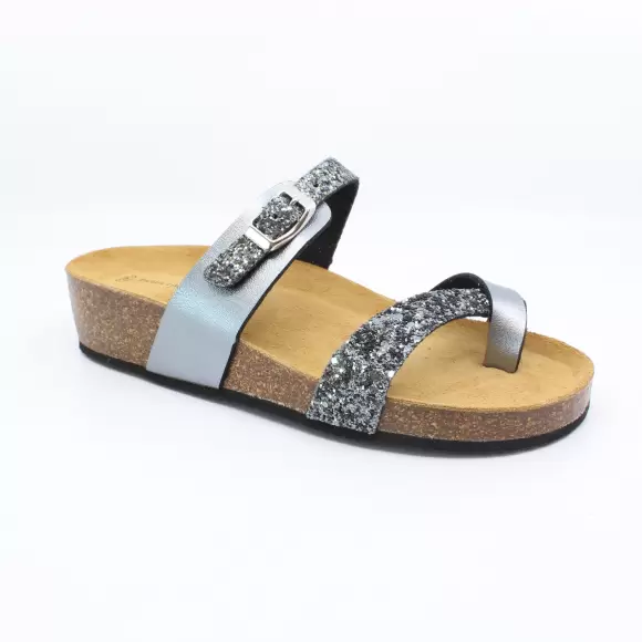 Dame Sandaler - Bella Moda - Bella Moda BUBBLY GLITTER S25609B-010
