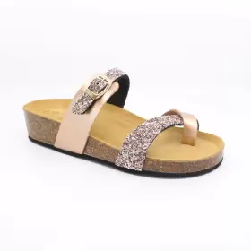Dame Sandaler - Bella Moda - Bella moda BUBBLY GLITTER S25609B-013