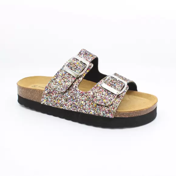 Dame Sandaler - Bella Moda - Bella Moda TOP GLITTER S25312T-042