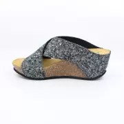 Dame Sandaler - Bella Moda - Bella Moda BUBBLY GLITTER S25631B-007