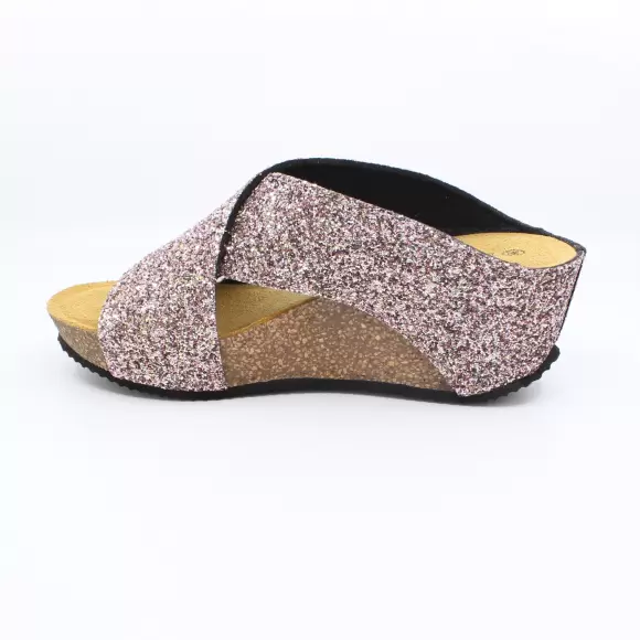 Dame Sandaler - Bella Moda - Bella Moda BUBBLY GLITTER S25613B-013