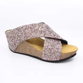 Dame Sandaler - Bella Moda - Bella Moda BUBBLY GLITTER S25613B-013