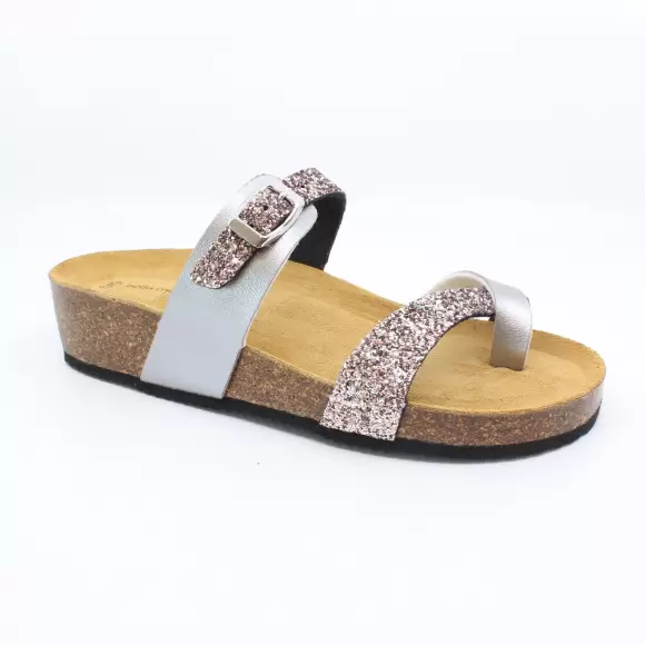 Dame Sandaler - Bella Moda - Bella Moda MELA GLITTER S25609M-042