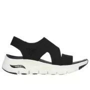 Dame Sandaler - SKECHERS - Skechers Womens Arch Fit 119458-BLK