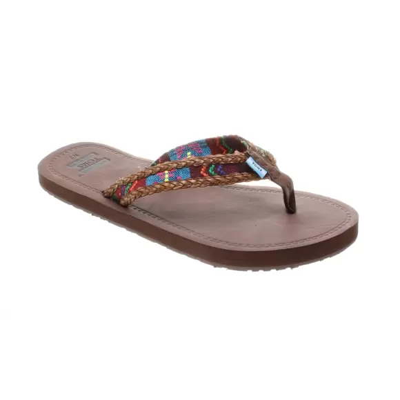 Dame Slippers - TOMS - TOMS SOLANA FLIP-FLOPS 10005888