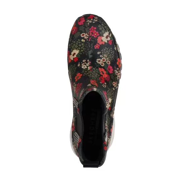 Dame Støvler - SKECHERS - SKECHERS Uno Rugged - Dancing N The Rain - Waterproof 177183 BKMT