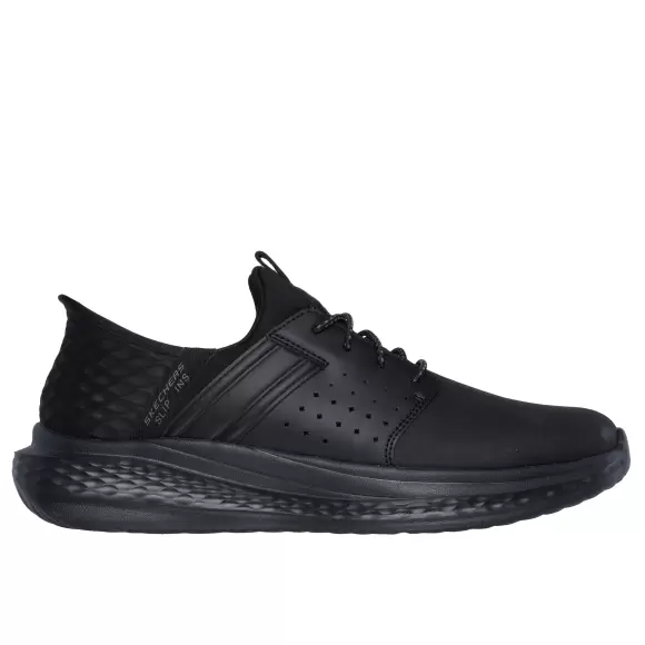 Herre Sneakers - SKECHERS - Skechers Men SLADE ZACHARY 210828 BBK