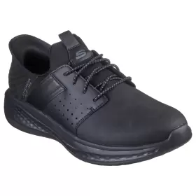 Herre Sneakers - SKECHERS - Skechers Men SLADE ZACHARY 210828 BBK
