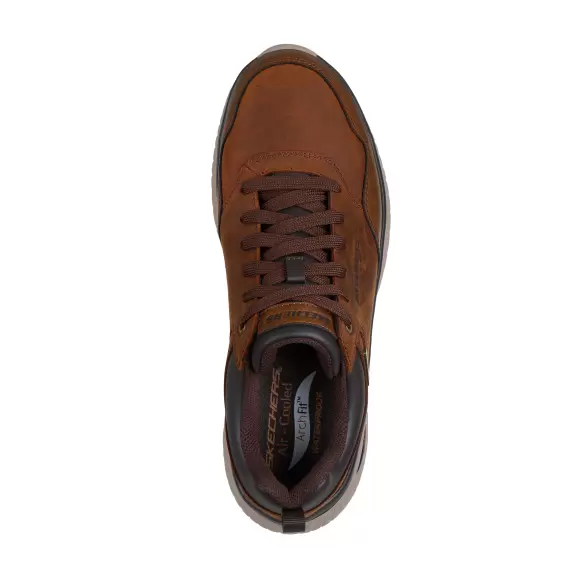 Herre Sneakers - SKECHERS - SKECHERS Relaxed Fit: Arch Crosser - Ronaldo - Waterproof 205347 CDB