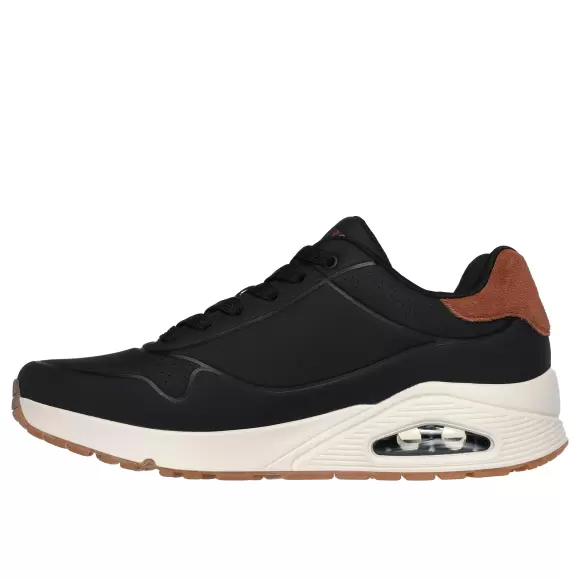 Herre Sneakers - SKECHERS - SKECHERS Uno - Suited On Air 183004 BLK