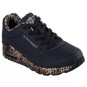 Dame Sneakers - SKECHERS - Skechers Women UNO LOVING LOVE 155506 BKRG