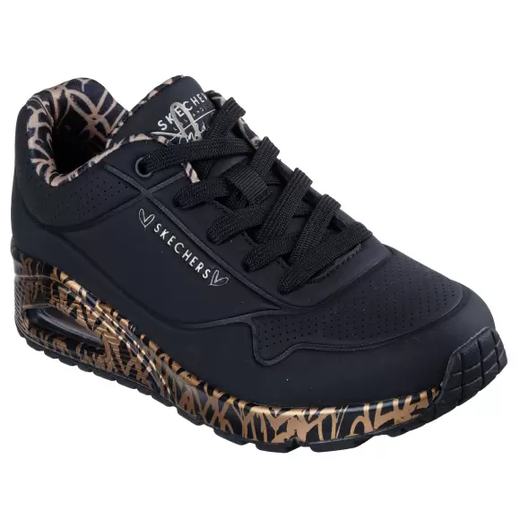 Dame Sneakers - SKECHERS - Skechers Women UNO LOVING LOVE 155506 BKRG