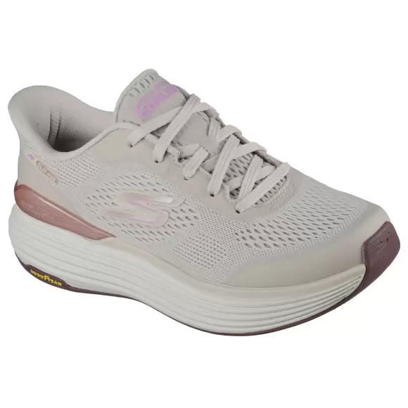 Dame Sneakers - SKECHERS - Skechers Women MAX CUSHIONING SUSPENSIO 129258 NAT