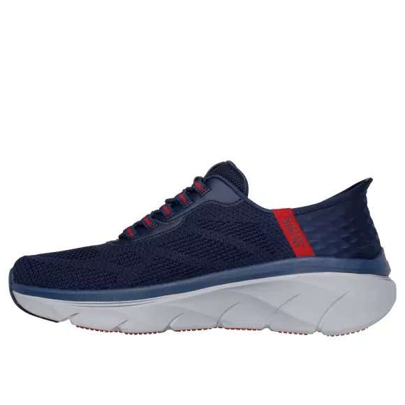 Herre Sneakers - SKECHERS - SKECHERS Relaxed Fit: Slip-ins: D'Lux Walker 2.0 - Rezinate 232446 NVRD