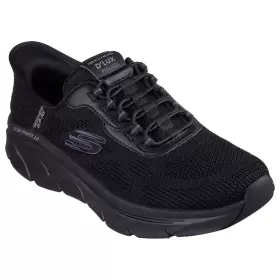 Herre Sneakers - SKECHERS - SKECHERS Relaxed Fit: Slip-ins: D'Lux Walker 2.0 - Rezinate 232446 BBK
