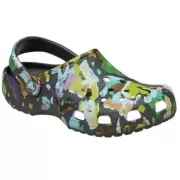 Dame Træsko - CROCS - Crocs Classic Painted Floral Clog Bl 211587-0LD