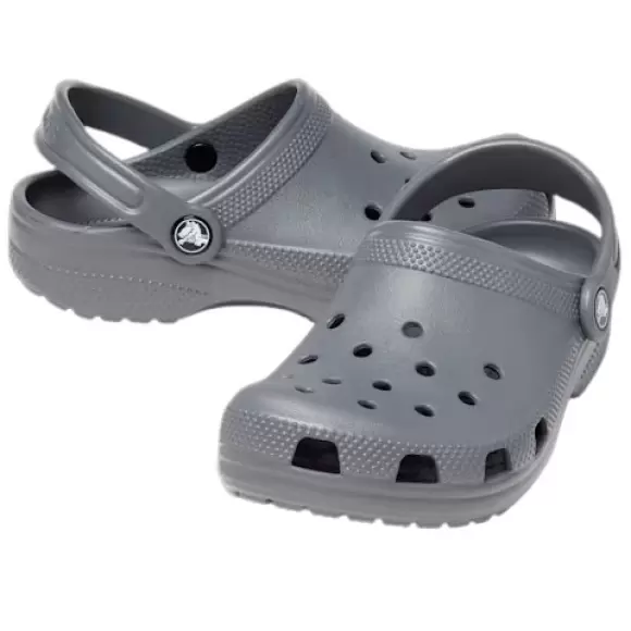 Børn - Clogs - CROCS - Crocs Classic Clog K SltGry 206991-0DA